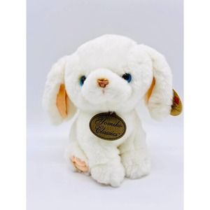 Russ Berrie Yomoko Classics White Bunny Blue Eyes Rabbit Easter Plush With Tags